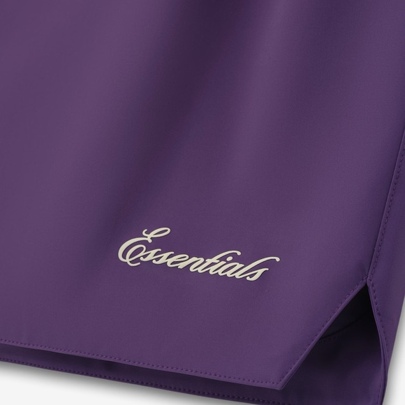 Unisex Los Angeles Lakers Fear of God x NBA Purple Classic Fit Shorts - Picture 3 of 5